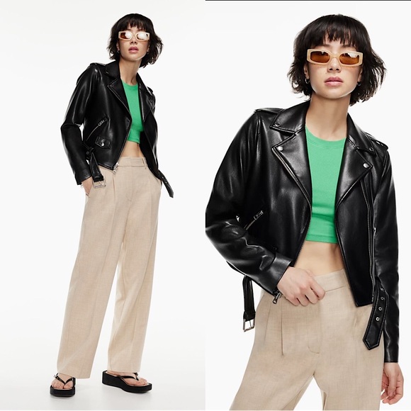 Wilfred Jackets & Blazers - WILFRED Briar Vegan Leather Jacket